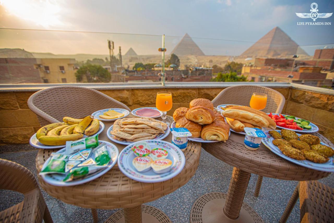 Life Pyramids Inn Kafret el-Gabal Exterior foto