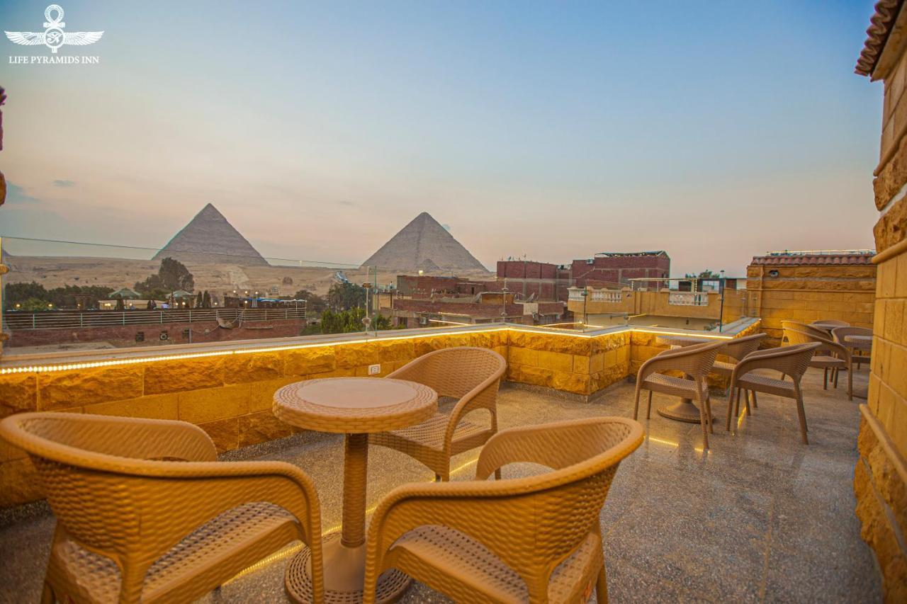 Life Pyramids Inn Kafret el-Gabal Exterior foto